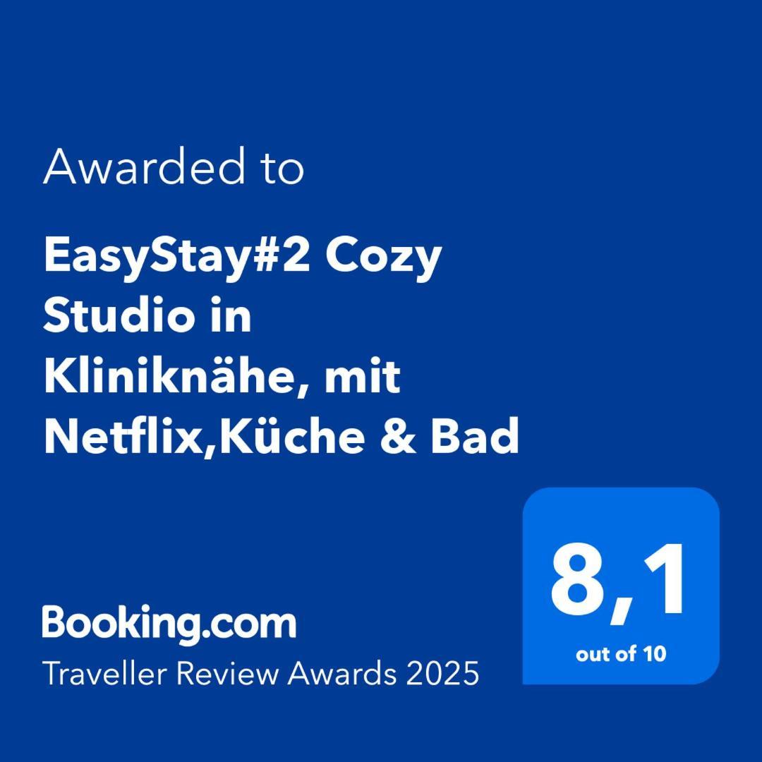Easystay#2 Cozy Studio In Kliniknaehe, Mit Netflix,Kueche & Bad Bad Oeynhausen Kültér fotó